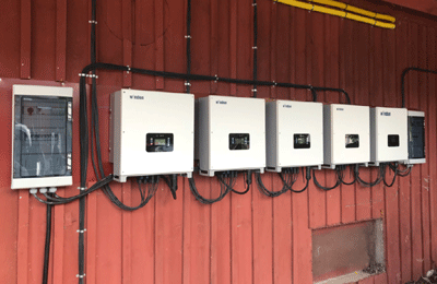 Solceller